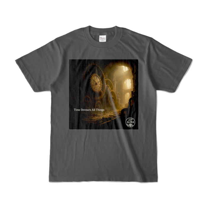 カラーTシャツ - S - チャコール (濃色)