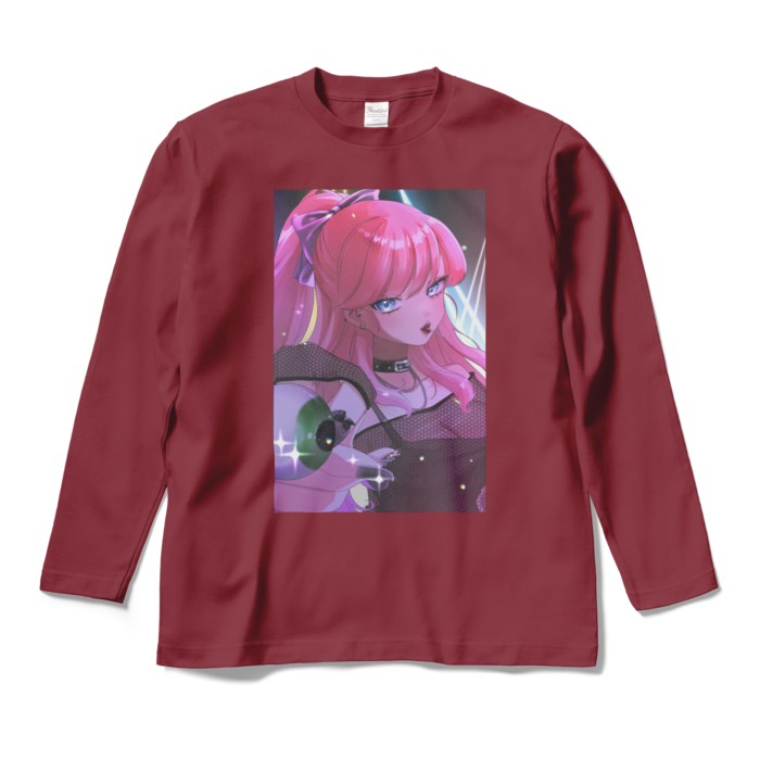 ロングスリーブTシャツ - M - バーガンディ