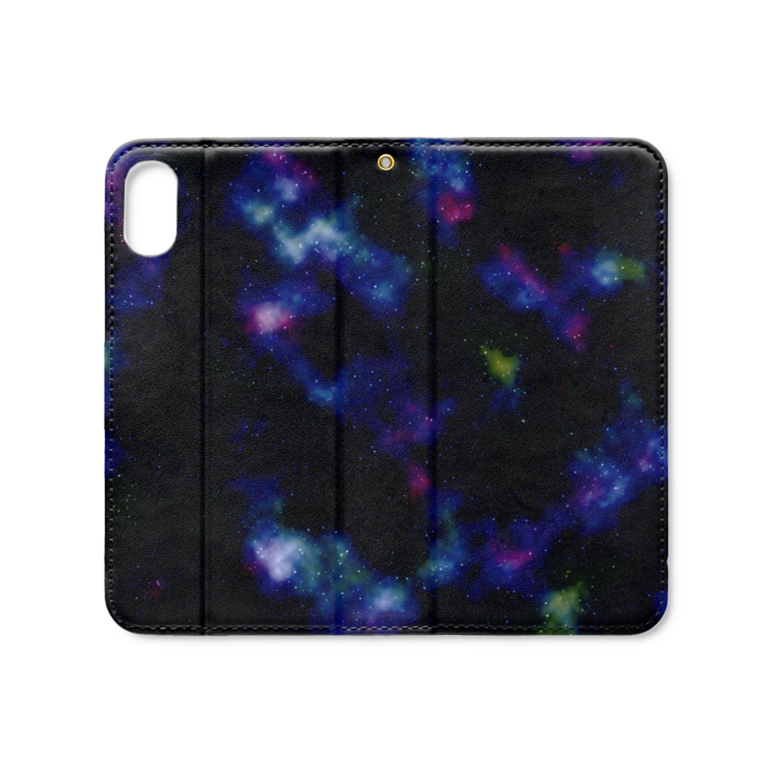 手帳型iPhoneケース(ベルトなし) - iPhone XS / X - ストラップ穴 あり