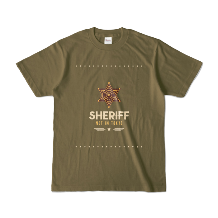 カラーTシャツ - S - オリーブ (濃色)