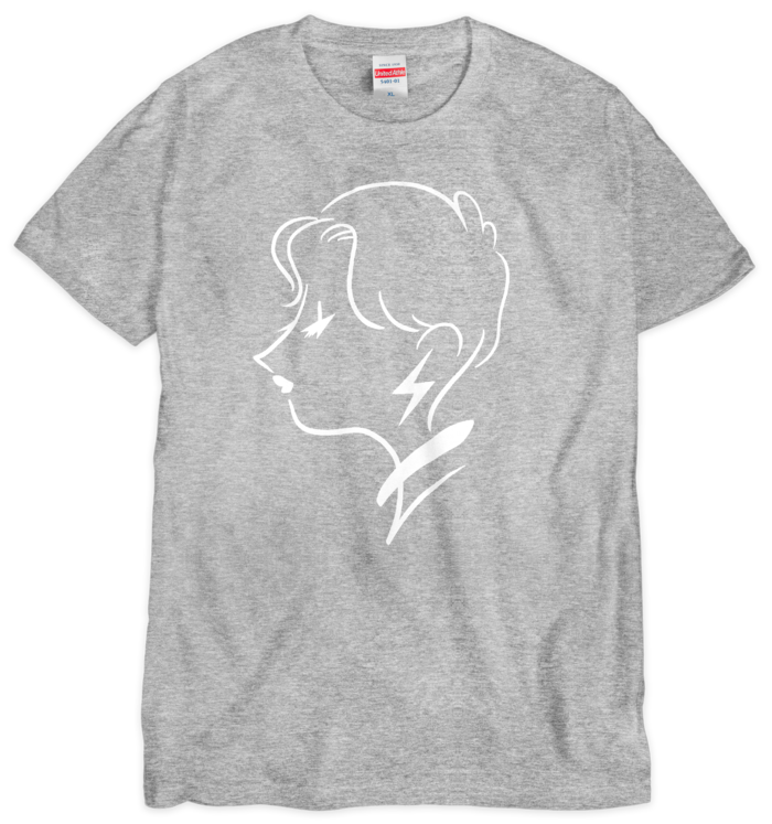 RAITA MAMA シルクスクリーンTシャツ - XL - グレー