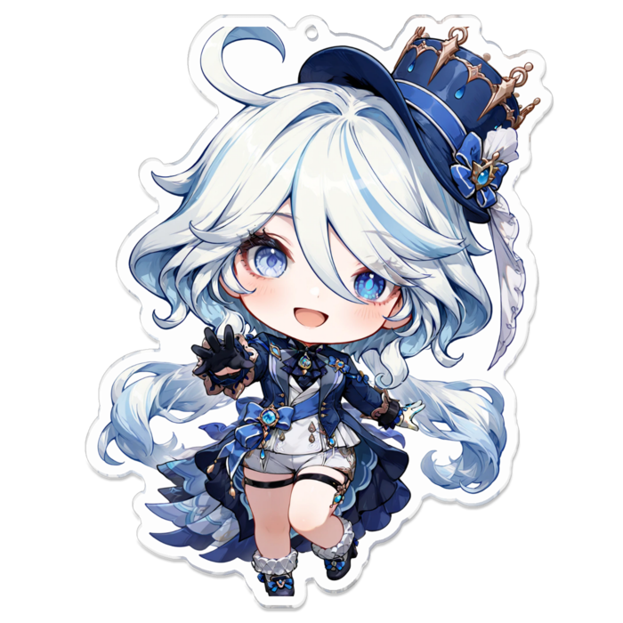 アクリルキーホルダー - 100 x 100 (mm)