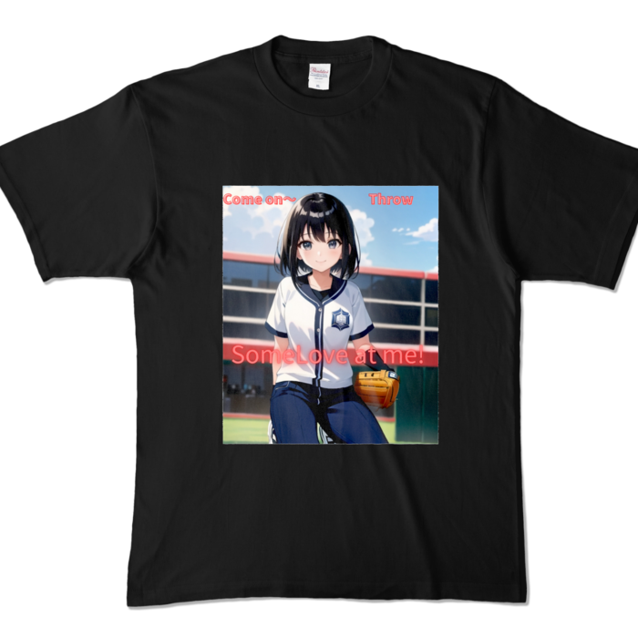 カラーTシャツ - XL - ブラック (濃色)