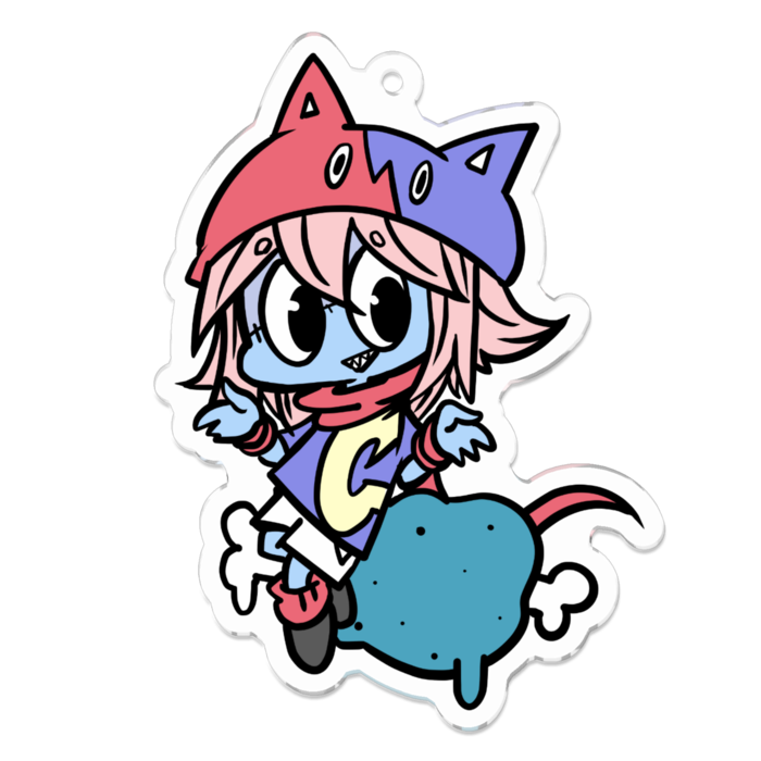 アクリルキーホルダー - 70 x 70 (mm)