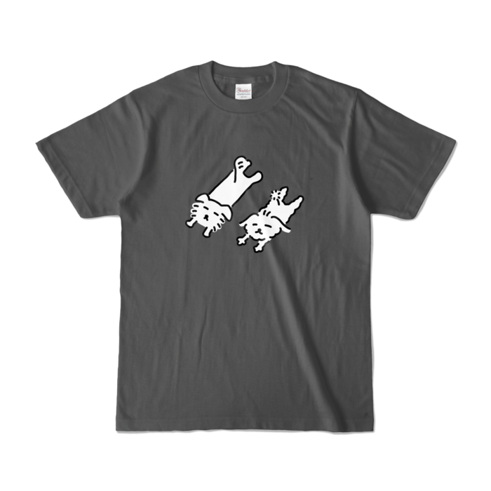 カラーTシャツ - S - チャコール (濃色)