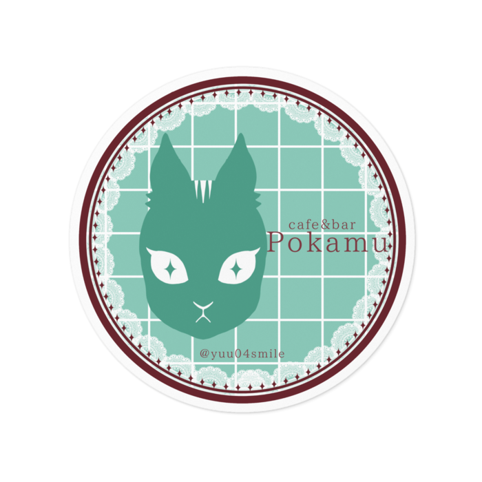 ステッカー - 100 x 100 (mm)