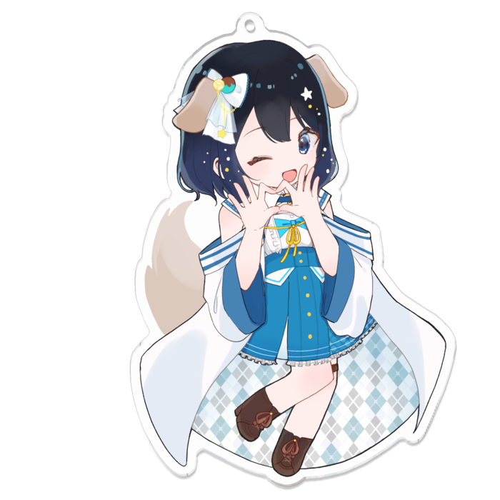 アクリルキーホルダー - 100 x 100 (mm)