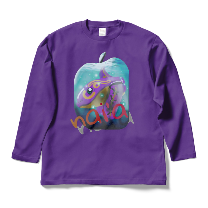 ロングスリーブTシャツ - L - パープル