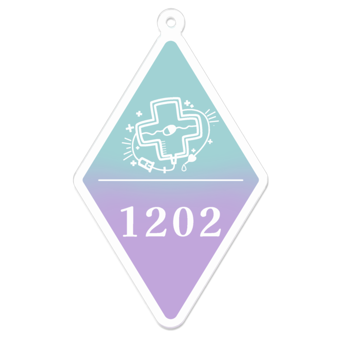アクリルキーホルダー - 70 x 70 (mm)