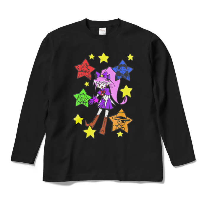 ロングスリーブTシャツ - M - ブラック