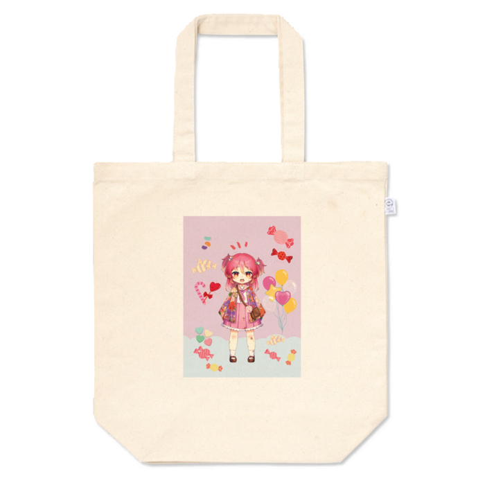 トートバッグ - M - プリント面積中(ちびすず)