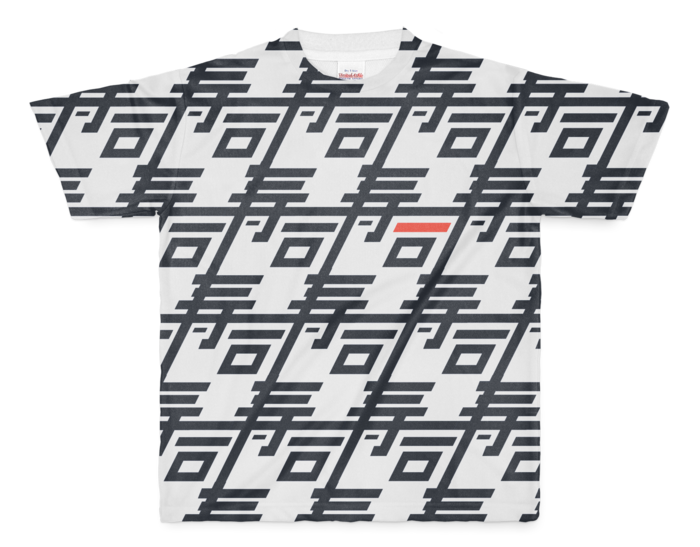 フルグラフィックTシャツ - M - 正面印刷のみ