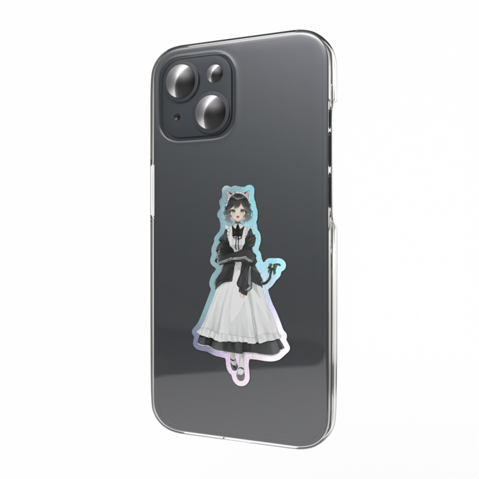 オーロラスマホステッカー - 縦