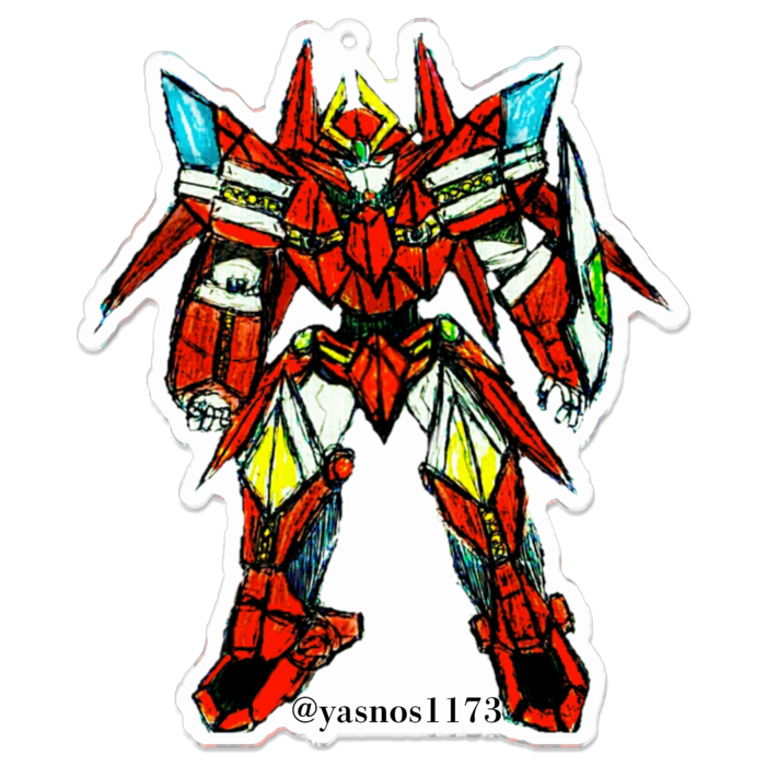 アクリルキーホルダー - 100 x 100 (mm)