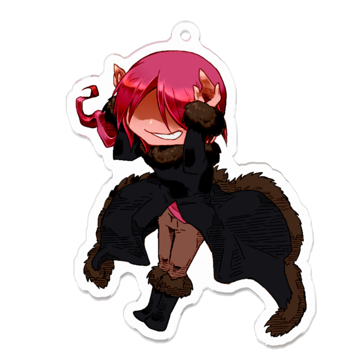 アクリルキーホルダー - 70 x 70 (mm)