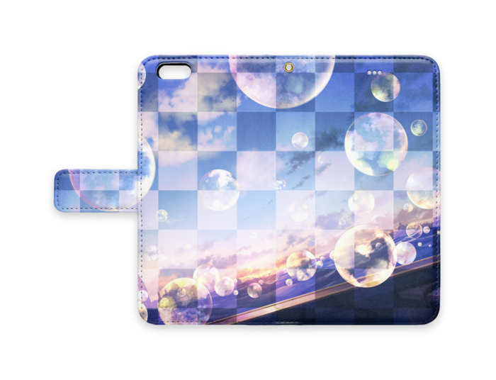 手帳型iPhoneケース - iPhone 6 Plus / 6s Plus - ストラップ穴 あり