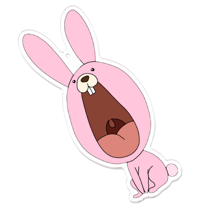 アクリルキーホルダー - 100 x 100 (mm)