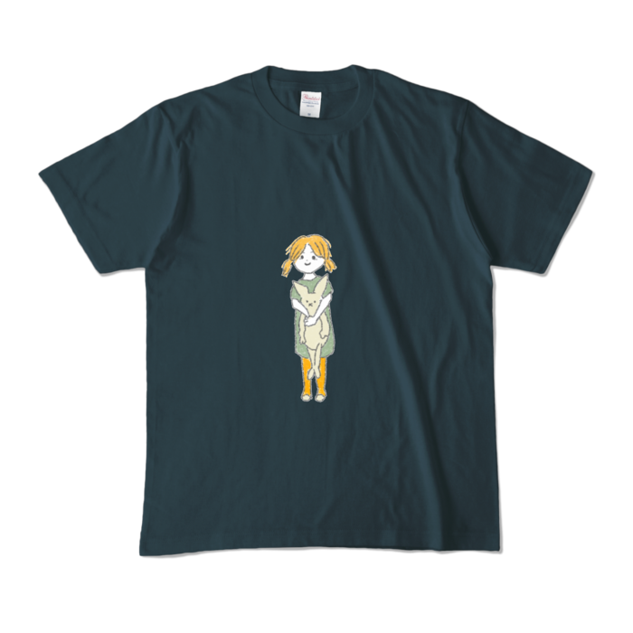 カラーTシャツ - M - デニム (濃色)