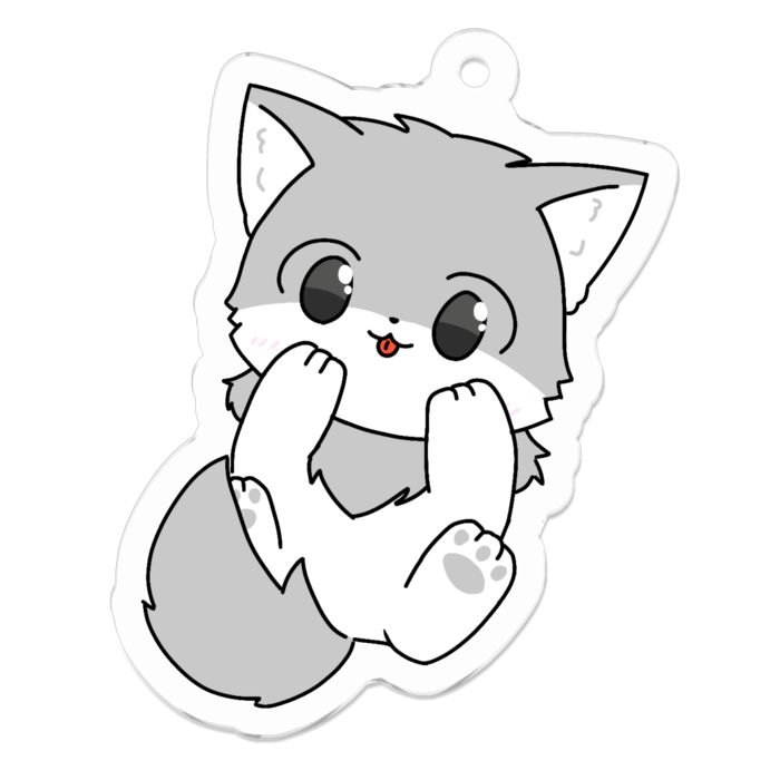 アクリルキーホルダー - 50 × 50 (mm)