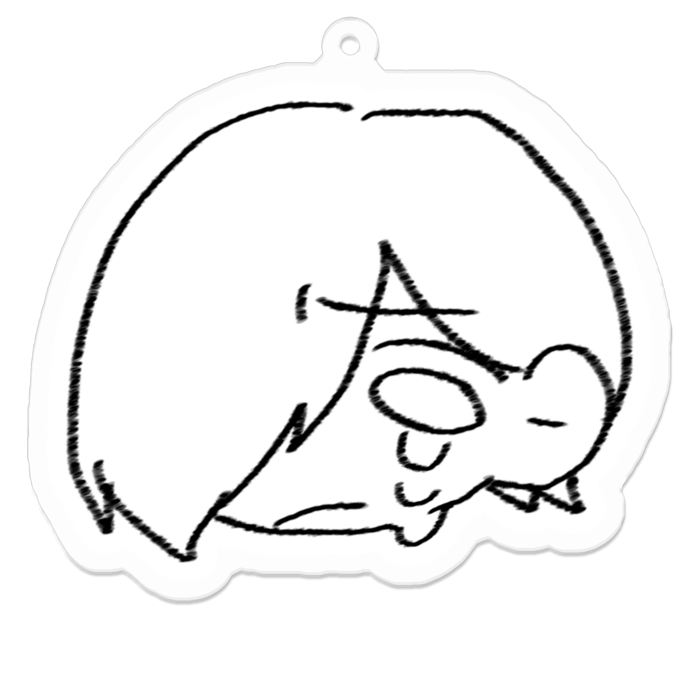 アクリルキーホルダー - 70 x 70 (mm)