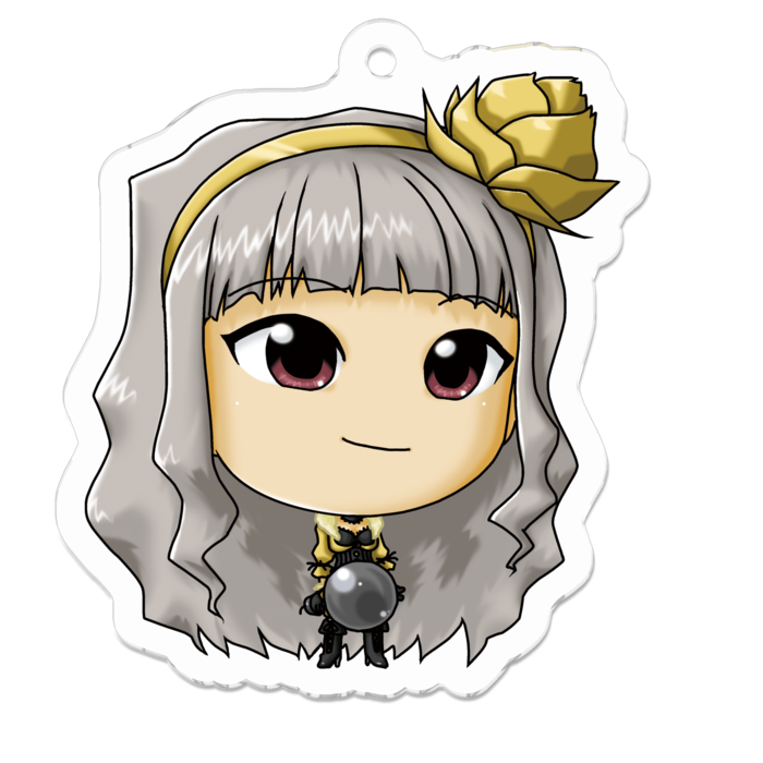 アクリルキーホルダー - 50 x 50 (mm)