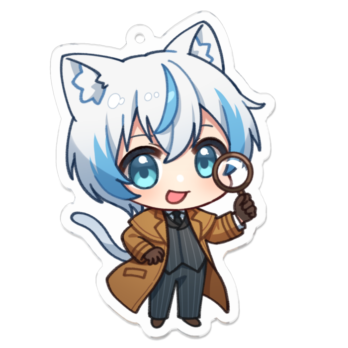 アクリルキーホルダー - 70 x 70 (mm)