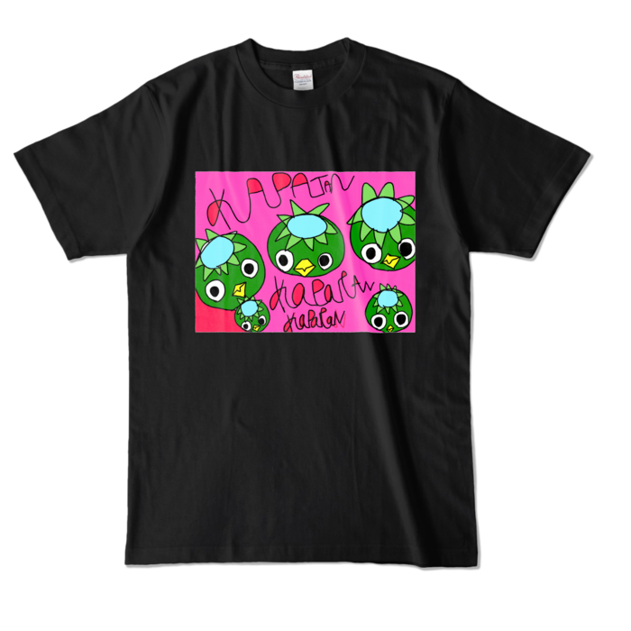 カラーTシャツ - L - ブラック (濃色)