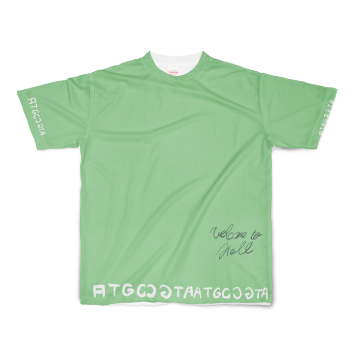 フルグラフィックTシャツ - S - 両面印刷