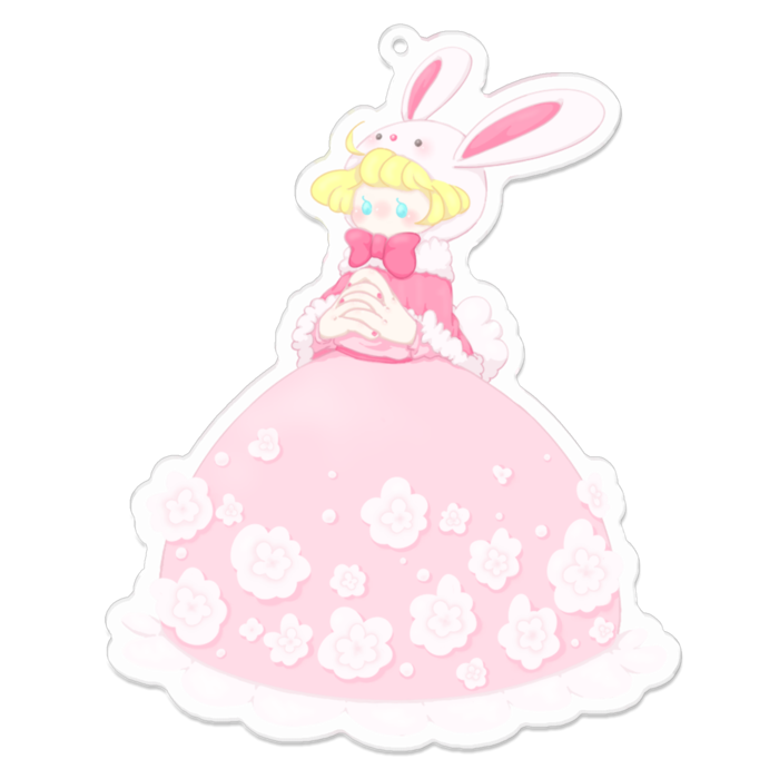 アクリルキーホルダー - 100 x 100 (mm)