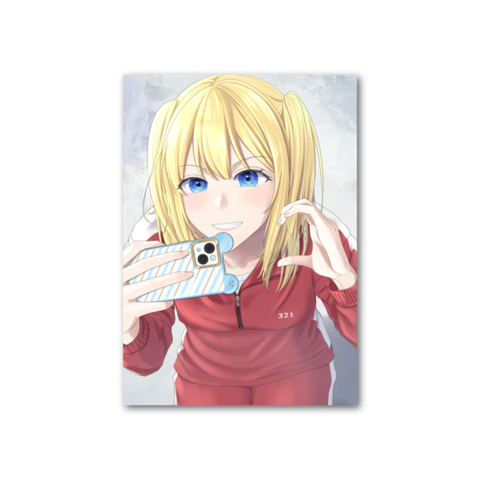 フォト風カード - 縦 - 片面