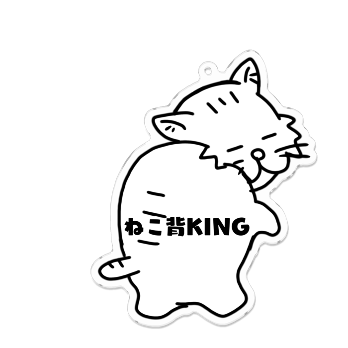 アクリルキーホルダー - 100 x 100 (mm)