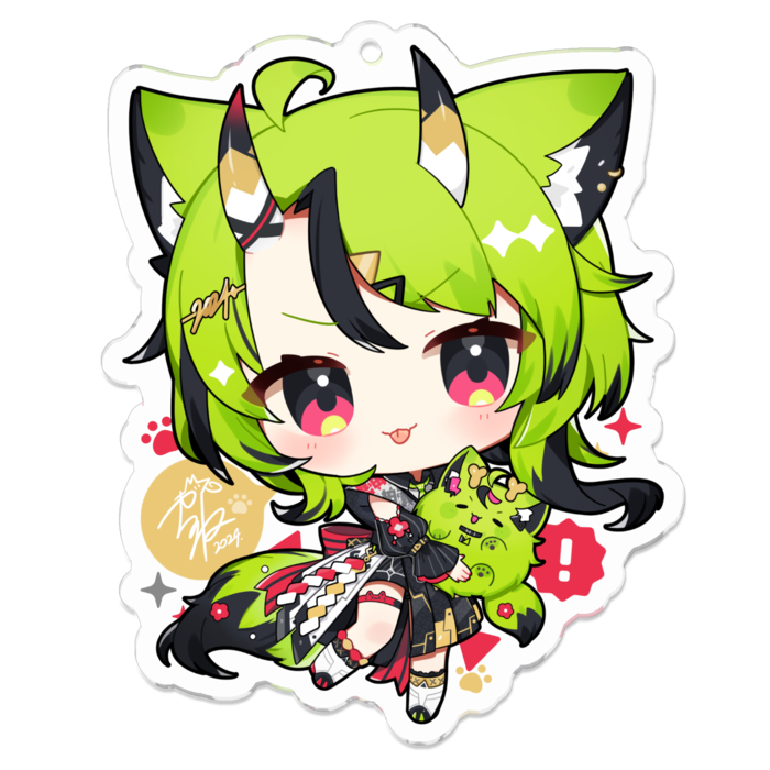 アクリルキーホルダー - 70 x 70 (mm)
