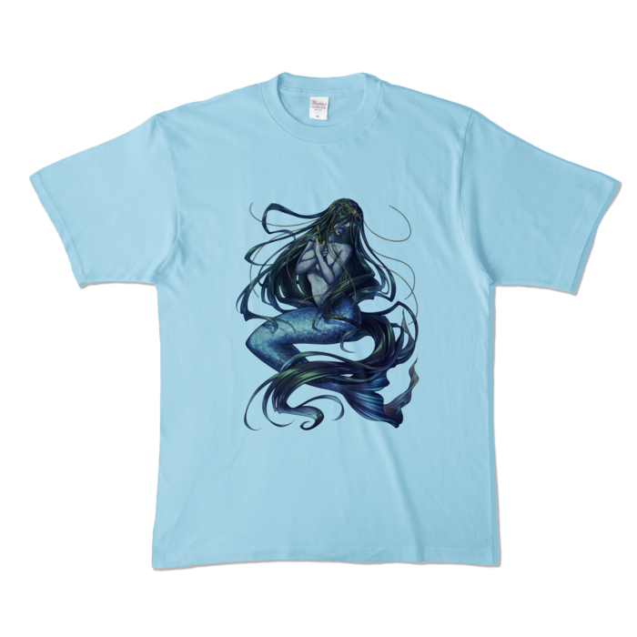 カラーTシャツ - XL - ライトブルー (淡色)