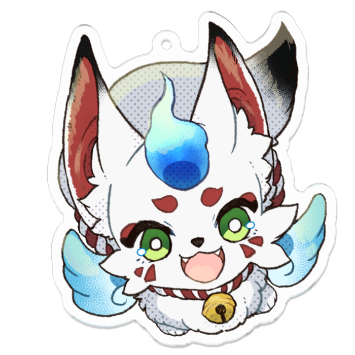 アクリルキーホルダー - 70 x 70 (mm)