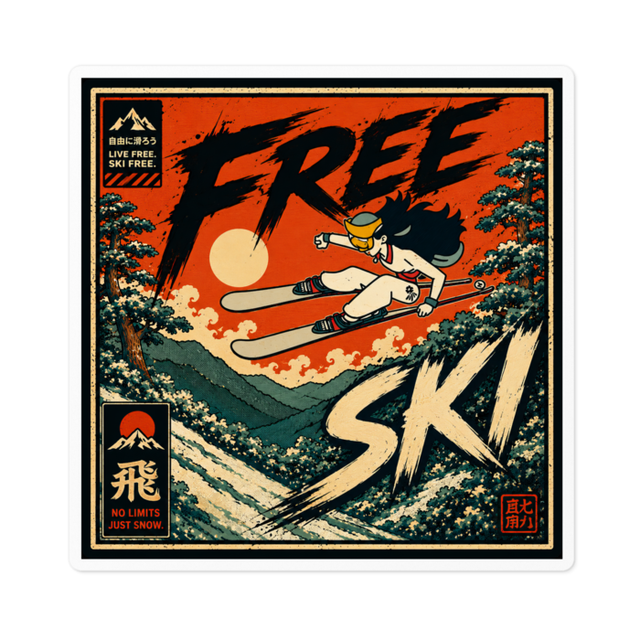 ステッカー - 100 x 100 (mm)