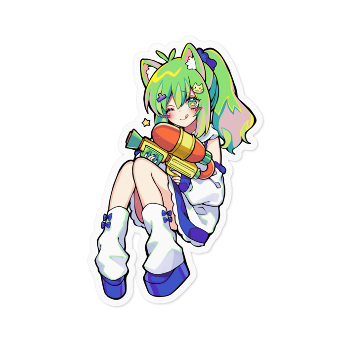 ステッカー - 100 x 100 (mm)