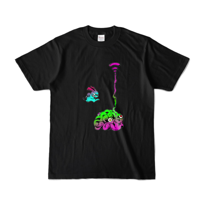 カラーTシャツ - S - ブラック (濃色)(2)