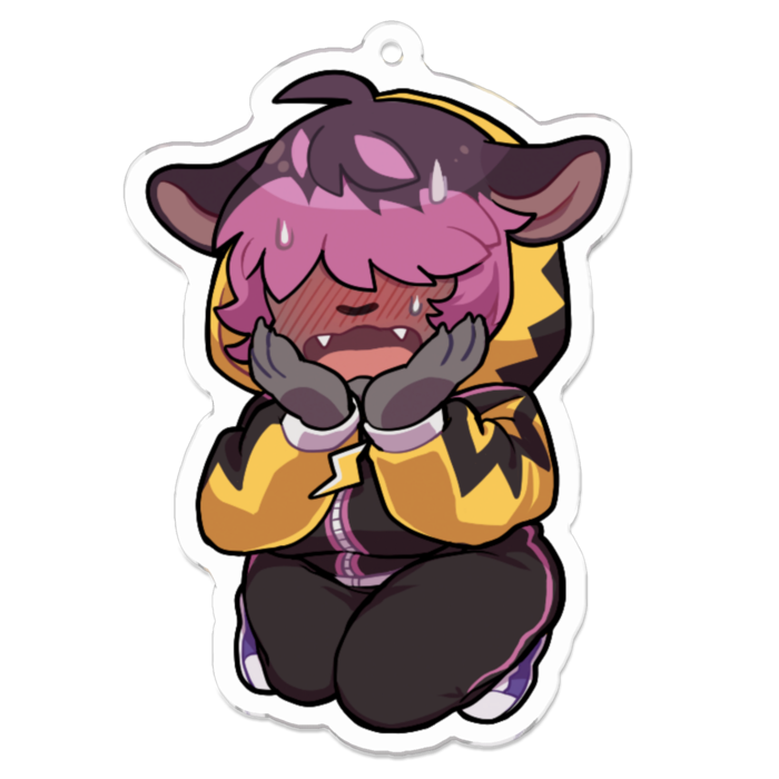 アクリルキーホルダー - 70 x 70 (mm)