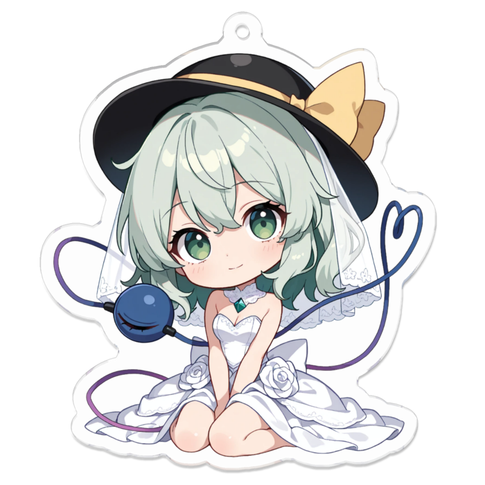 アクリルキーホルダー - 70 x 70 (mm)(キャラのみ)