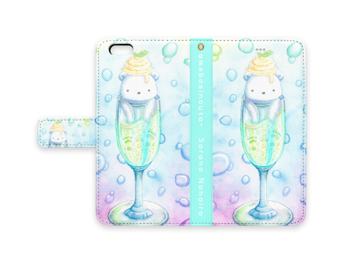 手帳型iPhoneケース - iPhone 6 Plus / 6s Plus - ストラップ穴 あり