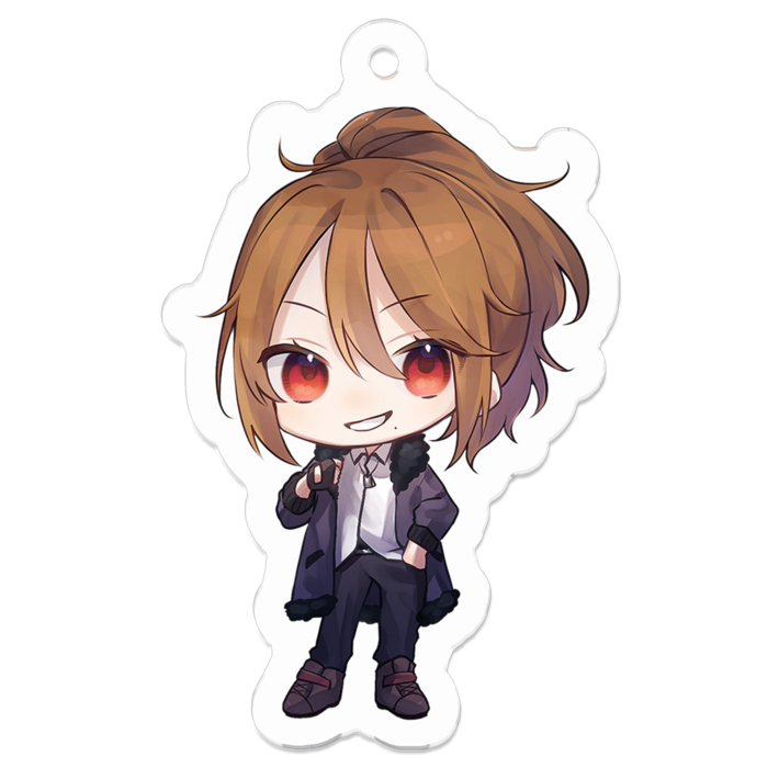 アクリルキーホルダー - 50 x 50 (mm)ちっこいやつ