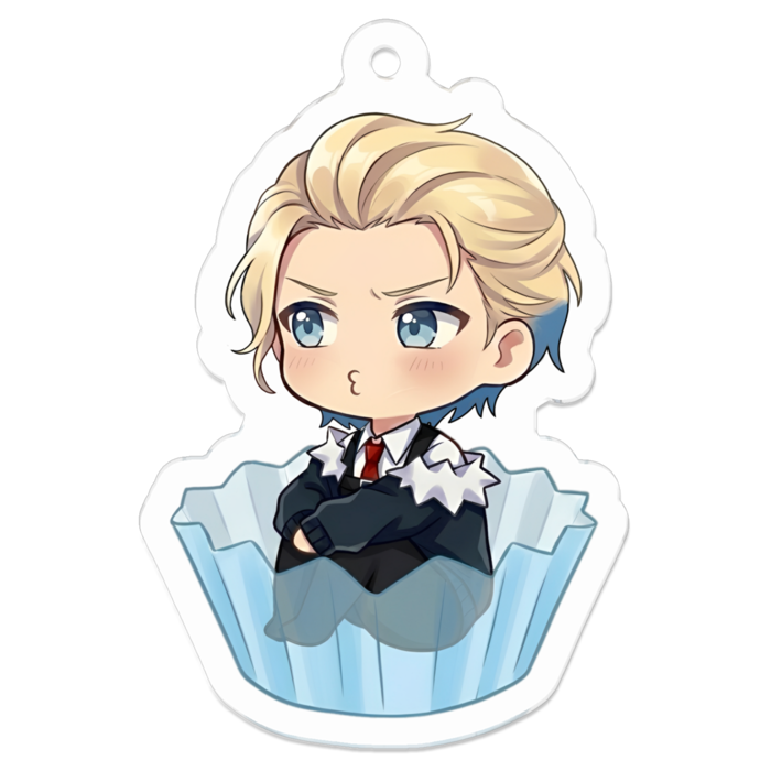 拗ね顔カップあり 50 x 50 