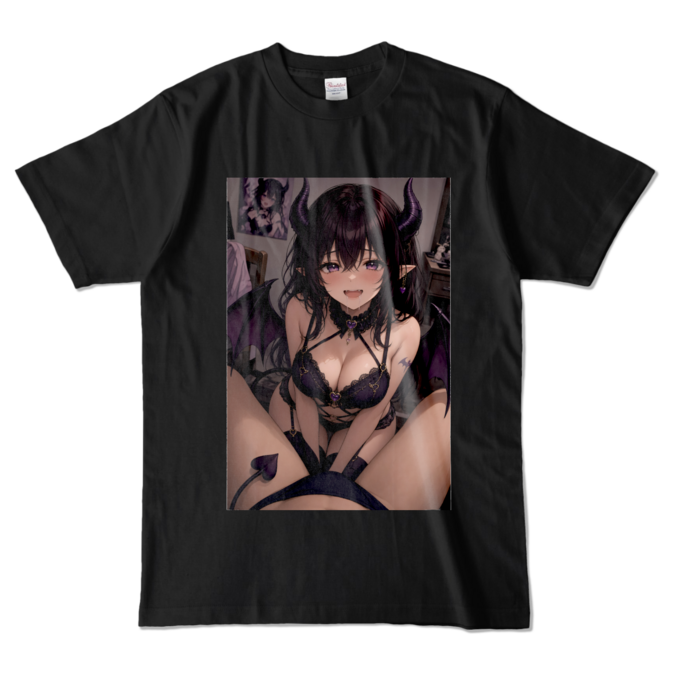 カラーTシャツ - L - ブラック （濃色）