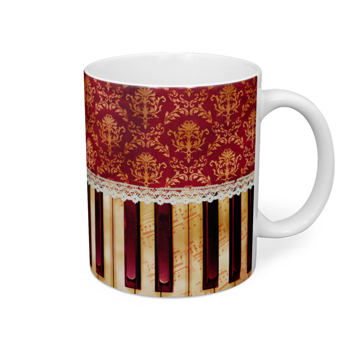 マグカップ - 直径 8 cm / 高さ 9.5 cm