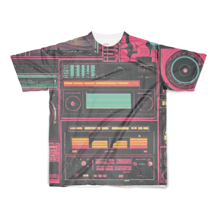 フルグラフィックTシャツ - S - 両面印刷