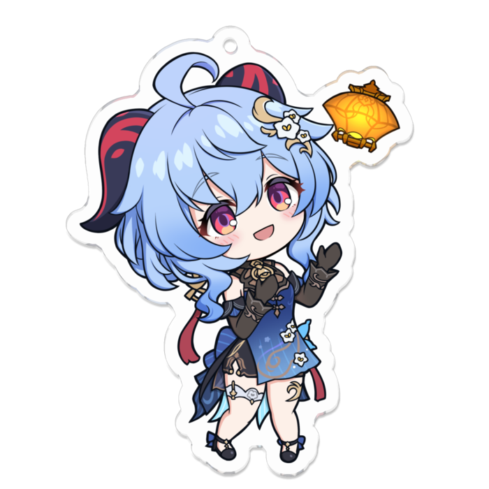 アクリルキーホルダー - 70 x 70 (mm)