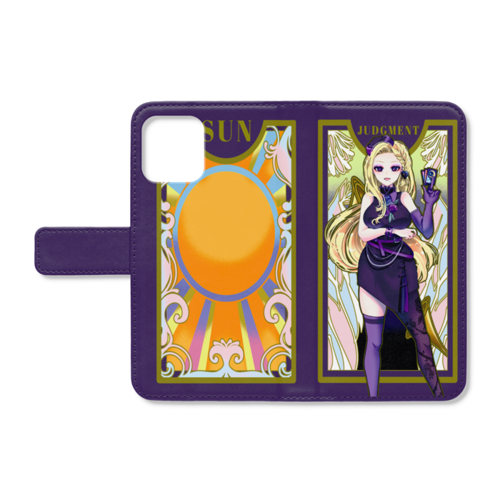 手帳型iPhoneケース - iPhone12 / 12 Pro - ストラップ穴 なし