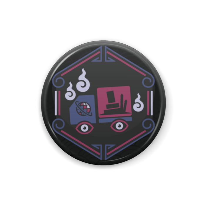 トラックロゴ缶バッジ - 25mm