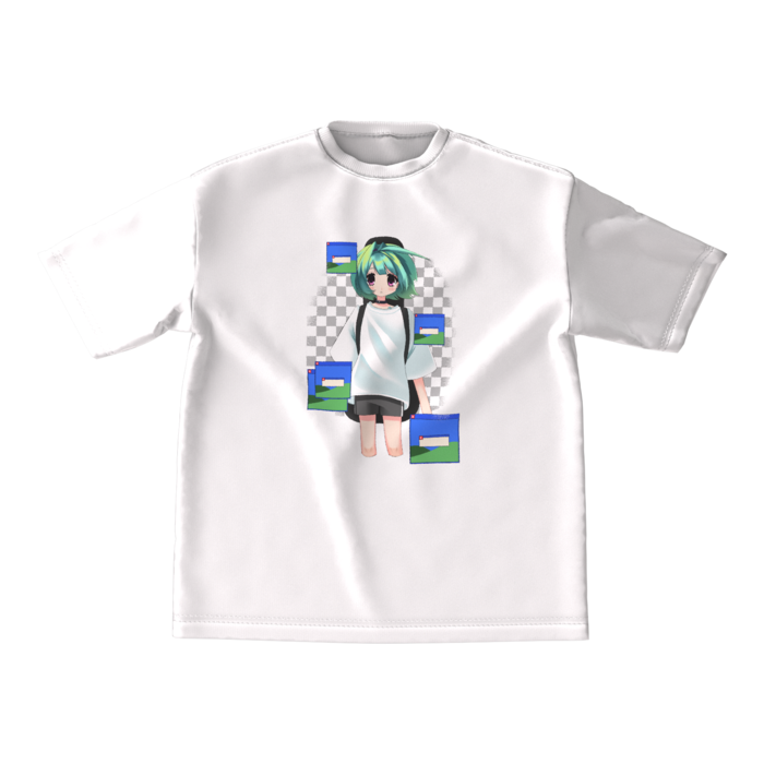 ビッグシルエットTシャツ - M - 正面