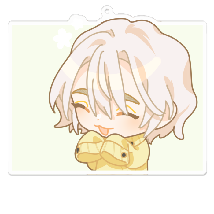 アクリルキーホルダー - 100 x 100 (mm)